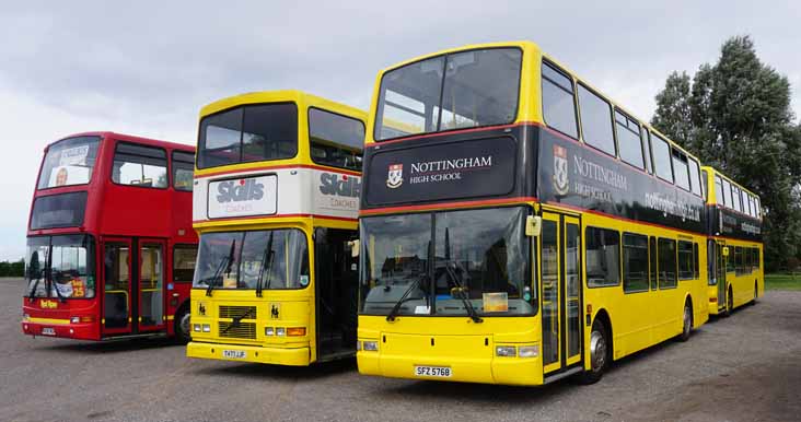 Red Rose Volvo B7TL Plaxton President 50532 & Skills